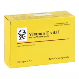 Vitamin E vital 400 mg Rennersche Apotheke Softk.(100 stycken)