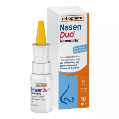 NasalDuo nässpray från ratiopharm, 10 ml NasalDuo nässpray från ratiopharm, 10 ml