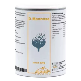 D-MANNOSE PULVER Förvaringsburk, 220 g