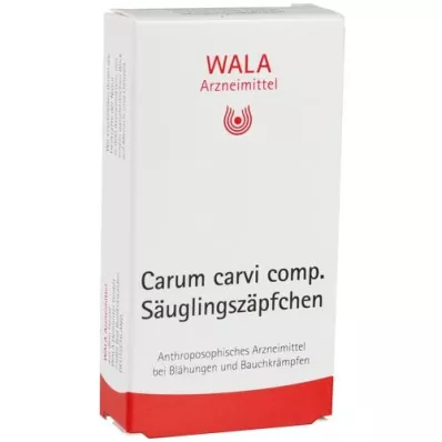 CARUM CARVI comp.infant suppositorier, 10X1 g