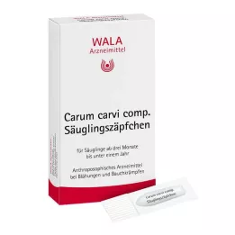 CARUM CARVI comp.infant suppositorier, 10X1 g