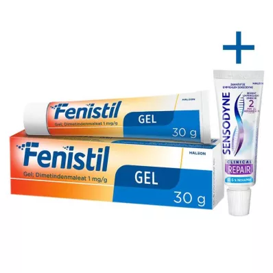 Fenistil GEL Dimetindene maleat 1 mg/g, mot klåda, 30 g Fenistil GEL Dimetindene maleat 1 mg/g, mot klåda, 30 g
