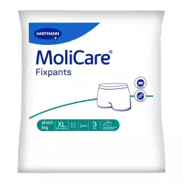 MOLICARE Fixpants kort ben storlek XL, 3 st
