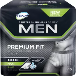 TENA MEN Nivå 4 Premium Fit Prot.underkläder M, 12 st