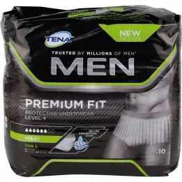 TENA MEN Nivå 4 Premium Fit Prot.underkläder L, 10 st