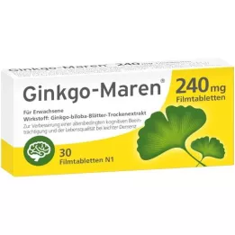 GINKGO-MAREN 240 mg filmdragerade tabletter, 30 st