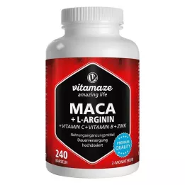 MACA 4:1 högdos+L-argininkapslar, 240 st
