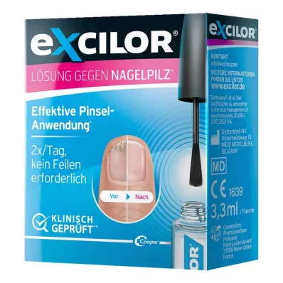 excilorlösning mot nagelsvamp, 1X3,3 ml excilorlösning mot nagelsvamp, 1X3,3 ml