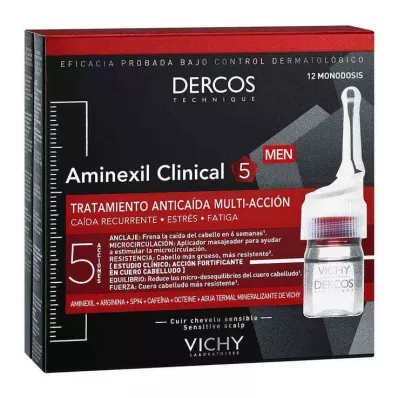 VICHY AMINEXIL Clinical 5 för män, 21X6 ml