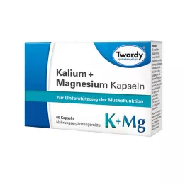 KALIUM+MAGNESIUM kapslar, 60 st