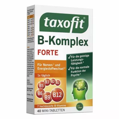 Taxofit B komplexa tabletter, 40 st Taxofit B komplexa tabletter, 40 st