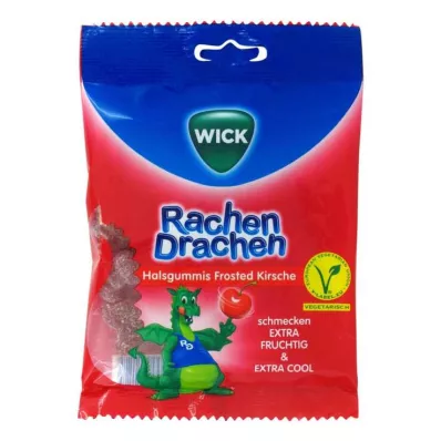 WICK ThroatDragon halstuggummi körsbär, 75 g
