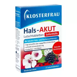 KLOSTERFRAU Hals-AKUT Sugtabletter, 16 st