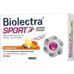 BIOLECTRA Sport Plus granulerad dryck, 20X7,5 g