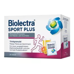 BIOLECTRA Sport Plus granulerad dryck, 20X7,5 g
