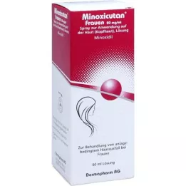 MINOXICUTAN Kvinnor 20 mg/ml spray, 60 ml