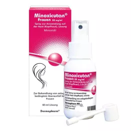 Minoxicutan® kvinnor 20 mg/ml spray, 60 ml