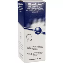 MINOXICUTAN Män 50 mg/ml spray, 60 ml