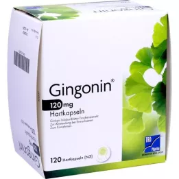 GINGONIN 120 mg hårda kapslar, 120 st