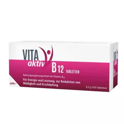 VITA AKTIV B12-tabletter, 100 st VITA AKTIV B12-tabletter, 100 st