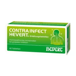 CONTRAINFECT Hevert kalla tabletter, 40 st