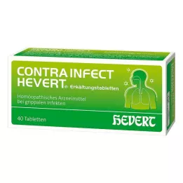 CONTRAINFECT Hevert kalla tabletter, 40 st