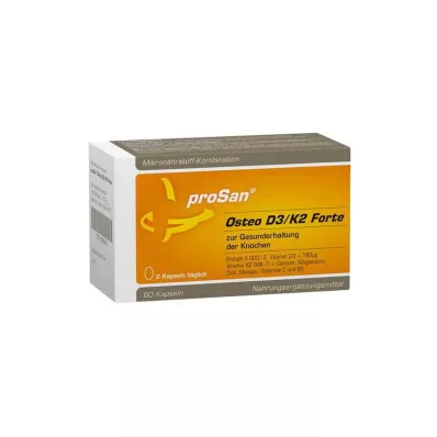 PROSAN Osteo D3/K2 Forte kapslar, 60 st