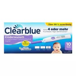 CLEARBLUE Ägglossningstest avancerad &amp; digital, 10 st