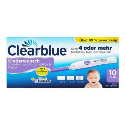 Clearblue Ovulation Test Advanced & Digital (10 st) Clearblue Ovulation Test Advanced & Digital (10 st)