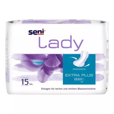 Seni Lady urinkuddar extra plus, 15 st Seni Lady urinkuddar extra plus, 15 st