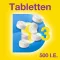 VIGANTOL 500 I.U. vitamin D3-tabletter, 50 st