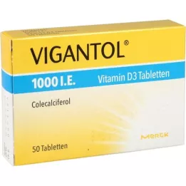 [1 000 i.U. vitamin D3 tabletter, 50 st