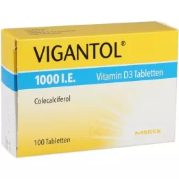 [1 000 i.U. vitamin D3-tabletter, 100 st