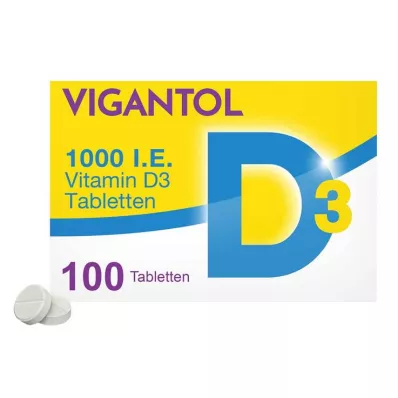 Vigantol 1 000 IE vitamin D3 tabletter, 100 st Vigantol 1 000 IE vitamin D3 tabletter, 100 st