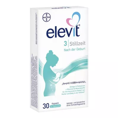 ELEVIT 3 Laktationsmjuka kapslar, 30 st ELEVIT 3 Laktationsmjuka kapslar, 30 st