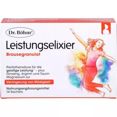 DR.BÖHM Performance Elixir Brusgranulat, 14 st