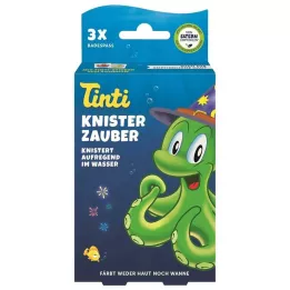 Tinti Crackling Magic Pack med 3 displayskålar, 3 st