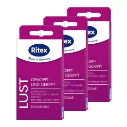 RITEX Lust Kondomer Bundle, 24 st