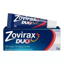 ZOVIRAX Duo 50 mg/g / 10 mg/g kräm, 2 g