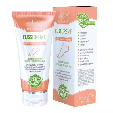 Believa Natural Intensive Foot Care Cream (100 ml)