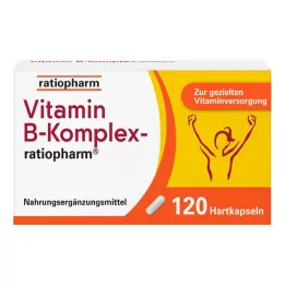 VITAMIN B-KOMPLEX-ratiopharm kapslar, 120 st