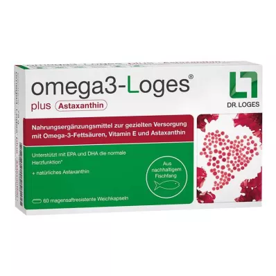 Omega 3-Loges plus kapslar, 60 st Omega 3-Loges plus kapslar, 60 st