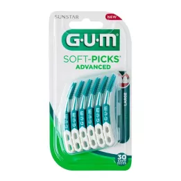 GUM Soft-Picks Advanced stor, 30 st