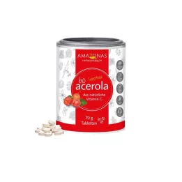 ACEROLA 100% ekologiska naturliga Vit.C sugtabletter, 70 g