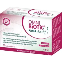 OMNI BiOTiC Flora plus+ påsar, 28X2 g