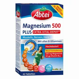 ABTEI Magnesium 500 Plus Extra Vital Depot Tbl, 42 st