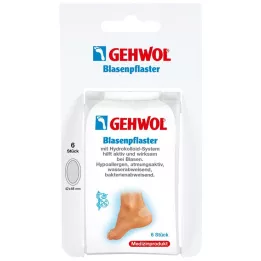 GEHWOL Skavsårsplåster, stort, 6 st