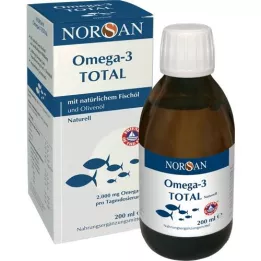 NORSAN Omega-3 Total Naturell flytande, 200 ml