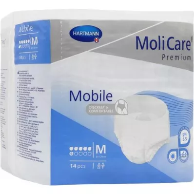 MOLICARE Premium Mobile 6 droppar storlek M, 14 st