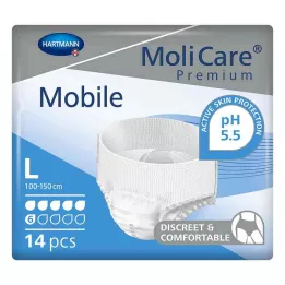 MOLICARE Premium Mobile 6 droppar storlek L, 14 st